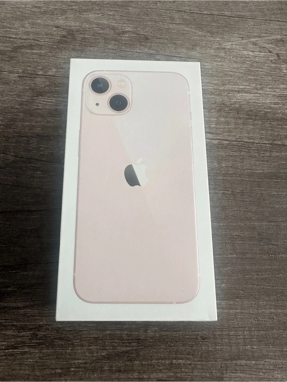 Apple iPhone 13 pink BOX ONLY